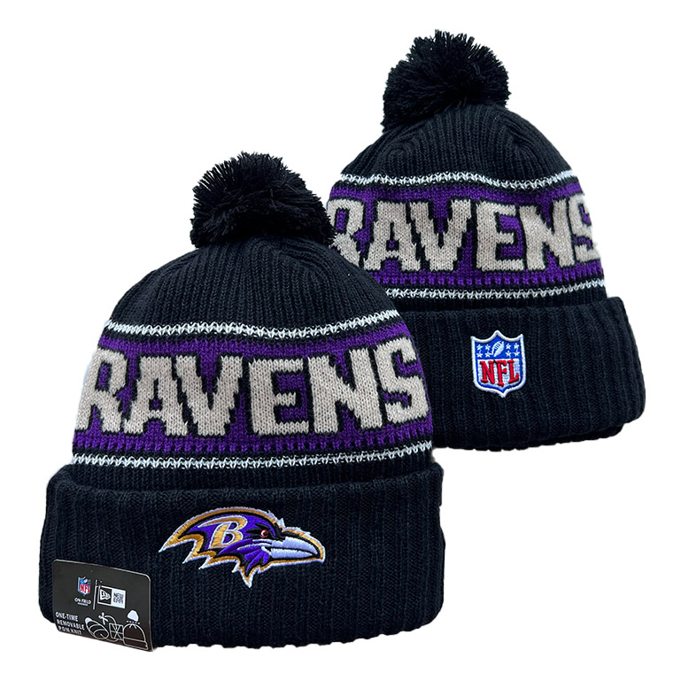 Baltimore Ravens 2025 Knit Hats 001
